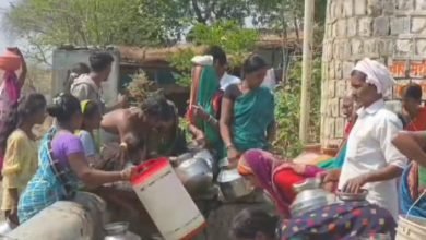 नांदेडच्या गारगोटवाडीत भीषण पाणीटंचाई.