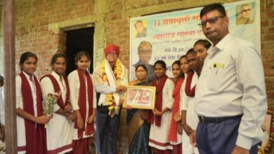 अनमाळ येथील मुख्याध्यापक सारनाथ लोणे यांचा सेवापुर्ती सोहळा  माहूर