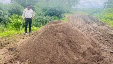 तहसीलदार मुंगाजी काकडे यांच्या धाडसाने वाळू तस्कर हादरले .