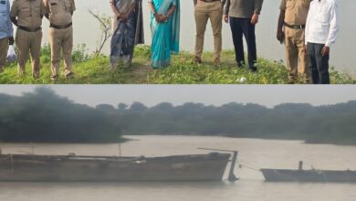 पोलिसांचा दणका ; ४५ लाखांच्या ३ बोटी उडवल्या!.