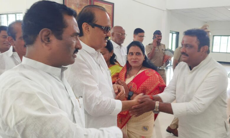 नांदेड येथील क्रीडा संकुलाचा प्रश्न मार्गी लावा ; राष्ट्रवादीचे जिल्हाध्यक्ष शिवराज पाटील होटाळकर यांची अजितदादांकडे मागणी. नांदेड येथील क्रीडा संकुलाचा प्रश्न मार्गी लावा ; राष्ट्रवादीचे जिल्हाध्यक्ष शिवराज पाटील होटाळकर यांची अजितदादांकडे मागणी.