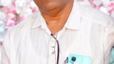 नायगावचे पत्रकार रामप्रसाद चन्नावार यांचे अपघाती निधन.