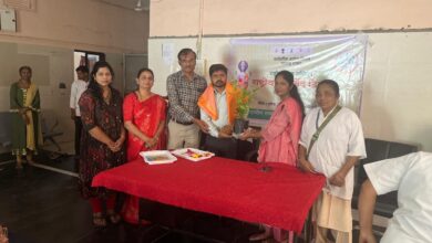 ग्रामीण रुग्णालय नायगाव येथे १० वा आयुर्वेद दिवस साजरा.