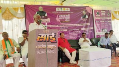 स्वस्थ नारी सशक्त परिवार अभियानांतर्गत सर्व रोग निदान शिबिराचे आमदार भीमराव केराम यांच्या हस्ते उद्घाटन !