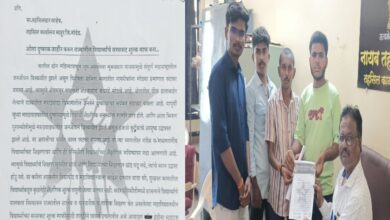 ओला दुष्काळ जाहीर करून राज्यातील विद्यार्थ्यांचे सरसकट शुल्क माफ करा- SFI माहूर.