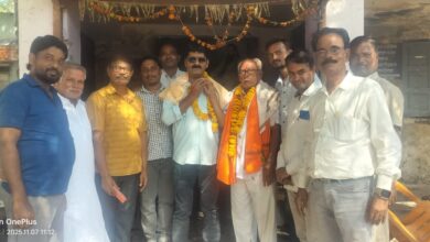 व्हाईस ऑफ मीडियाच्या तालुका अध्यक्षपदी इलियास बावाणी यांची निवड.