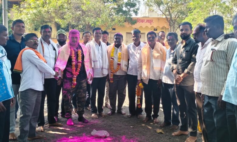 महाराष्ट्र राज्य ग्रामपंचायत कामगार सेनेच्या तालुका अध्यक्ष पदी अशोक राठोड व उपाध्यक्षपदी अतिश चव्हाण यांची निवड!.. महाराष्ट्र राज्य ग्रामपंचायत कामगार सेनेच्या तालुका अध्यक्ष पदी अशोक राठोड व उपाध्यक्षपदी अतिश चव्हाण यांची निवड!..