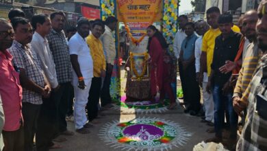 माहूर शहरासह तालुक्यात भगवान बिरसा मुंडा जयंती साजरी.