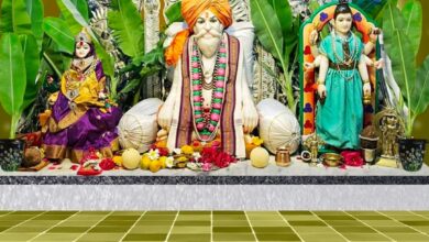 संत निवास भुमिपुजन सामुहिक पारायण सांगता व दत्त महापूजा.