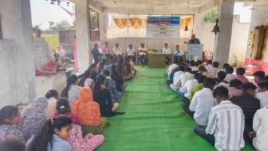 युवकांना या शिबिरातून सामाजिक बांधीलकी जोपासण्याची प्रेरणा – प्राचार्य विलास पाटील.