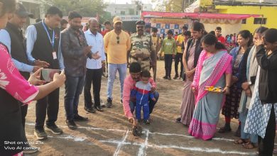 जीनियस किड्स स्कूल मध्ये क्रीडा स्पर्धांना सुरुवात  ; राजर्षी शाहू फाउंडेशन अंतर्गत जीनियस किड्स इंटरनॅशनल स्कूल व उच्च माध्यमिक विद्यालयाच्या क्रीडा स्पर्धेचे उद्घाटन 