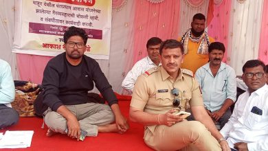 उपोषणाच्या समर्थनार्थ आज माहूर बंदचे आयोजन.