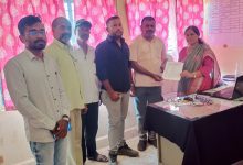 भूमी अभिलेख चे कर्मचारी संपावर.