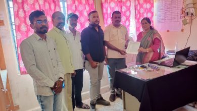 भूमी अभिलेख चे कर्मचारी संपावर.