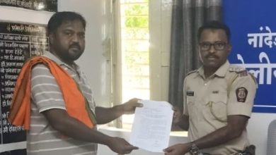 डीजे वाजविण्यास परवानगी देऊ नका  ; शिवसेना तालुका संघटक विनोद पाटील सूर्यवंशी यांची पोलिसांकडे निवेदनाद्वारे मागणी.