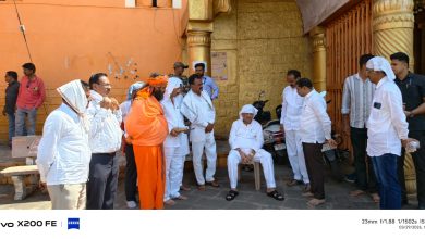 दत्तप्रभू ,जगात सुख शांती समृद्धी नांदू दे ; माजी मुख्यमंत्री अशोकराव चव्हाण यांनी घेतले श्री दत्तप्रभू श्री रेणुका मातेचे दर्शन.