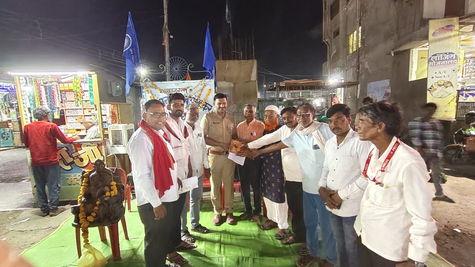 माहूर येथे “ शिवाजी कोण होता ?” पुस्तकाचे जाहीर वाचन.