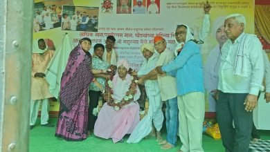 साईनाथ महाराजांनी घेतलेला वसा जगाला प्रेरणा देईल : श्री देवदेवेश्वर संस्थानचे महंत मधुकर बाबा शास्त्री कवीश्वर यांचे प्रतिपादन.