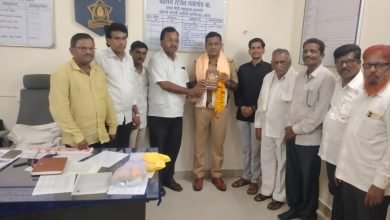 नायगाव पोलीस ठाण्यात पोलीस निरीक्षक अमोल भगत रुजू.