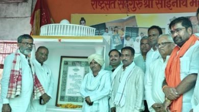 संविधान मंदिराच्या स्थापनेने देशभक्ती वाढेल : आमदार किसनराव वानखेडे यांचे प्रतिपादन.